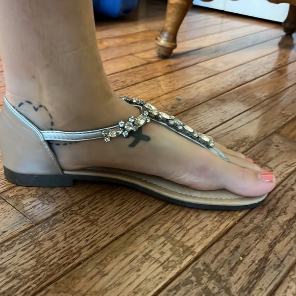 Beautiful sandals with rhinestones - Picture 5 of 8